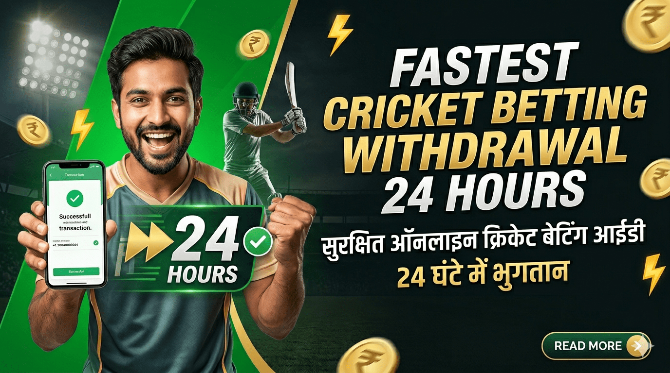 Fastest Cricket Betting Withdrawal 24 Hours