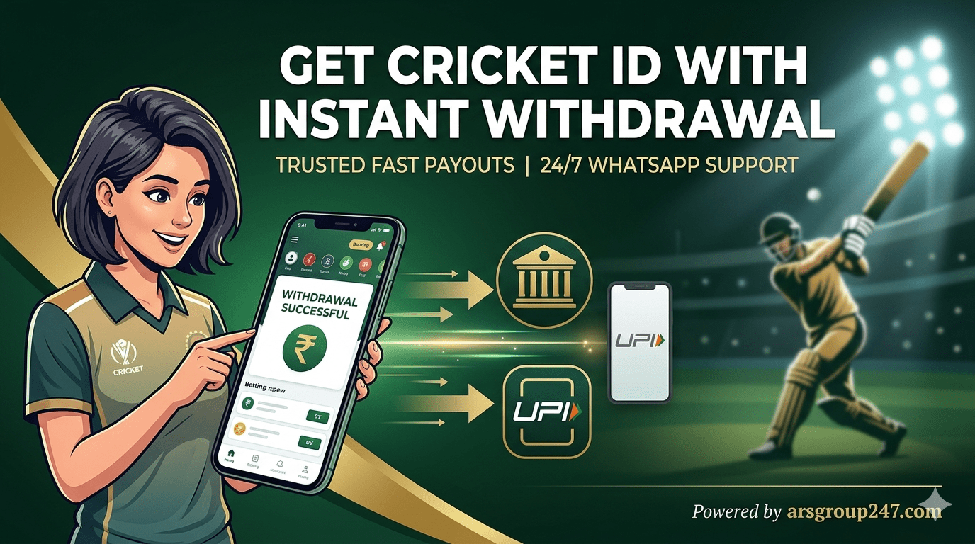Cricket ID with instant withdrawal